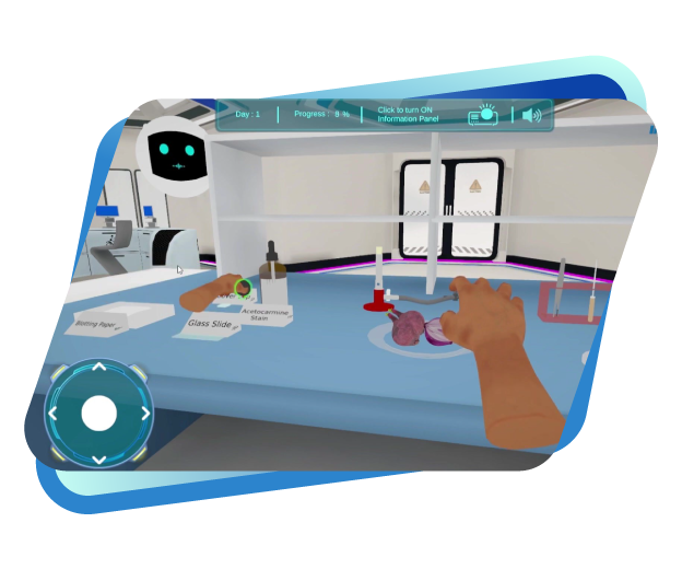 Immersive Labz provides virtual 3D science labs to schools, colleges, and hospitals